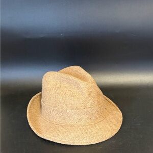 Vintage Classic Tan Fedora Hat